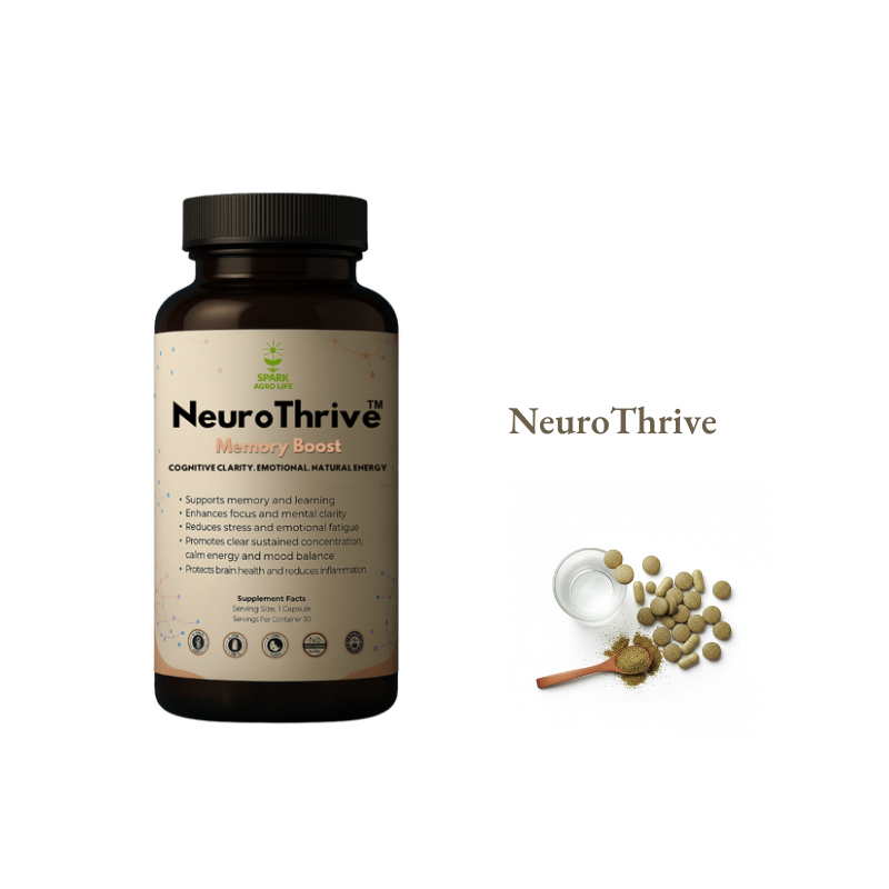Neuro Thrive - Memory Boost & Mental Clarity Supplement | Spark Agro Life